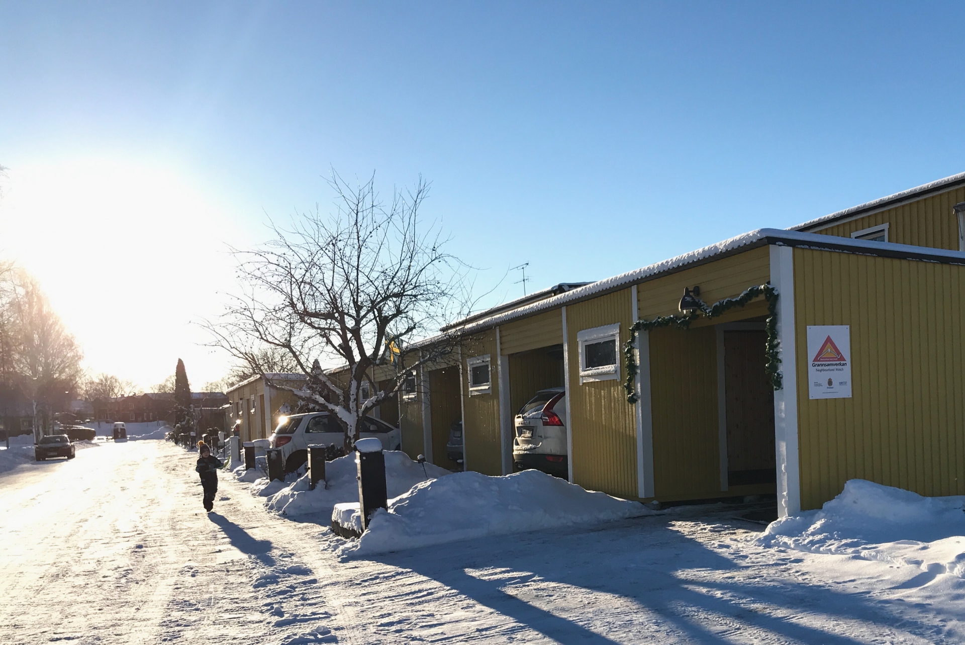 Spartallsvägen vintertid